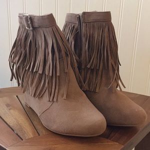 Forever suede booties